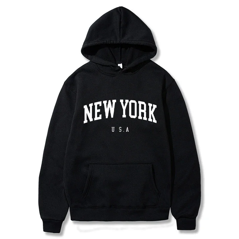 Winter Clothing In New York City - Sweat-shirt à capuche pour hommes et