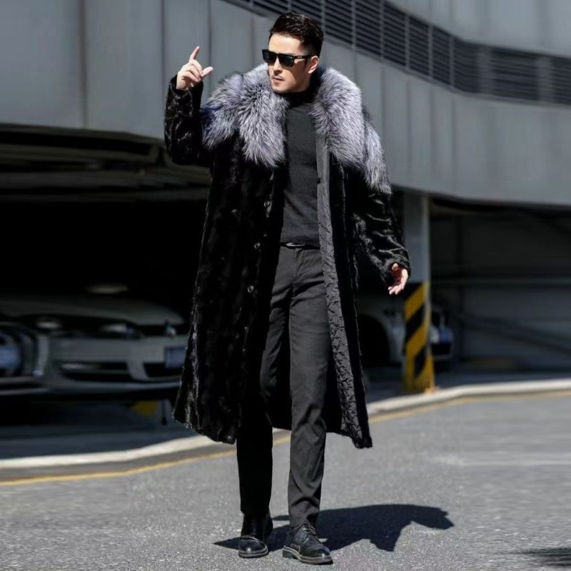 Winter Clothing Brands - Manteau long en fausse fourrure de