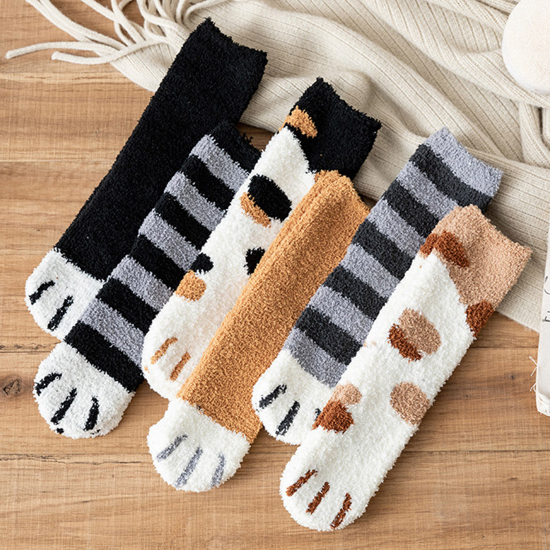 Winter Clothing Youtube - Chaussettes chaudes et moelleuses pour l'hiver,