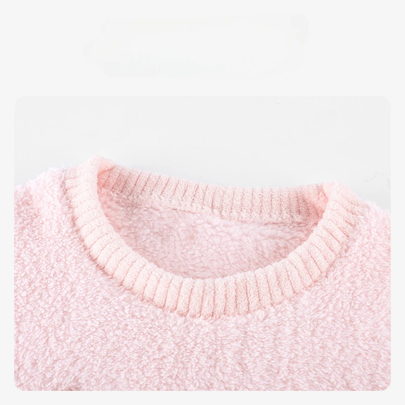 Winter Clothing Youtube - Pyjama à nœud papillon rose, manches
