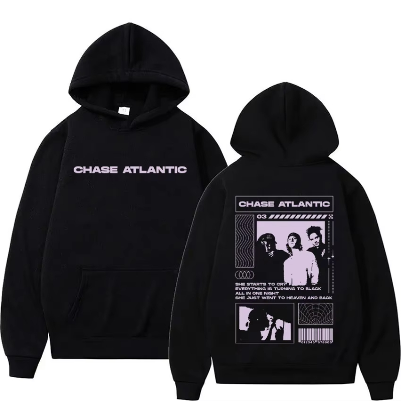 Mens Winter Clothing Uk - Sweat-shirt à capuche unisexe vintage surdimensionné