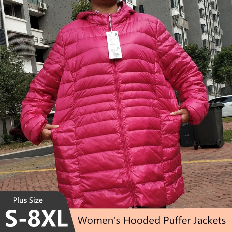 Winter Clothing Pk - Vestes bouffantes à capuche pour femmes,