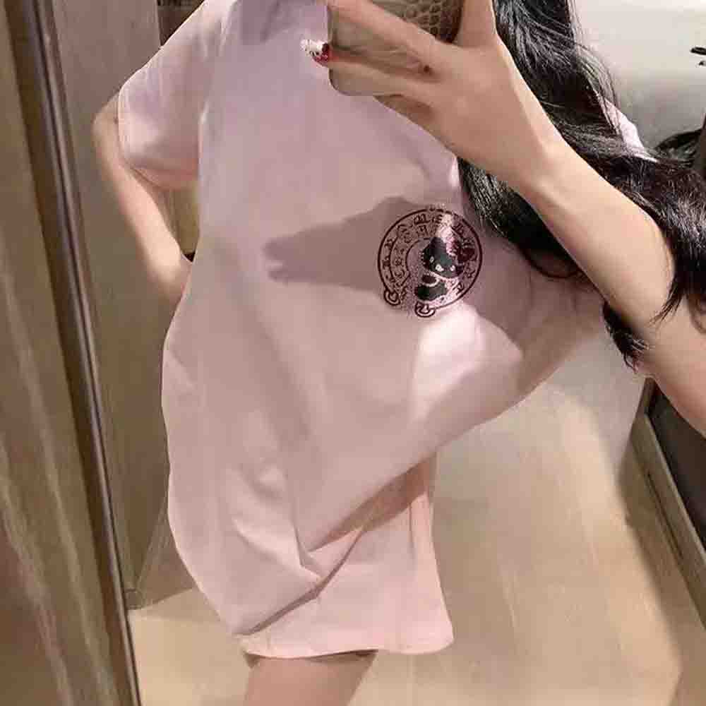 Y2K Winter Clothing - T-shirt imprimé diamant Hello Kitty version