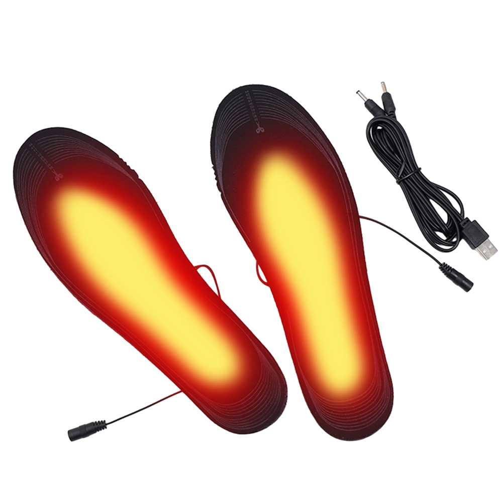 Heated Insole Rechargeable - Chauffe-pieds électrique unisexe, température réglable, l'offre