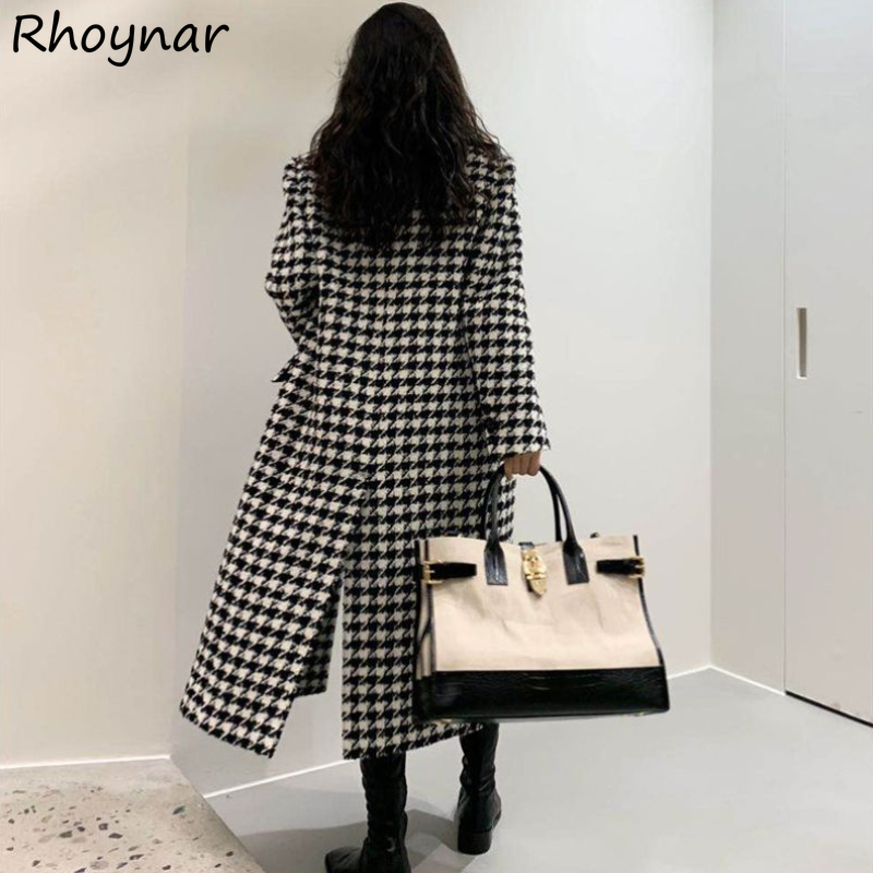 Winter Clothing In French - Mélange pied-de-poule pour femme, Combinaison longue,