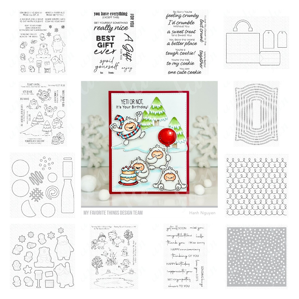 Winter Clothing Drawing - Matrices de Découpe en Métal pour