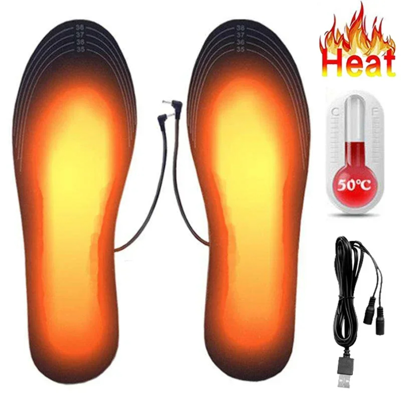 Heated Insole Rechargeable - Semelles chauffantes rechargeables USB taille 35-46