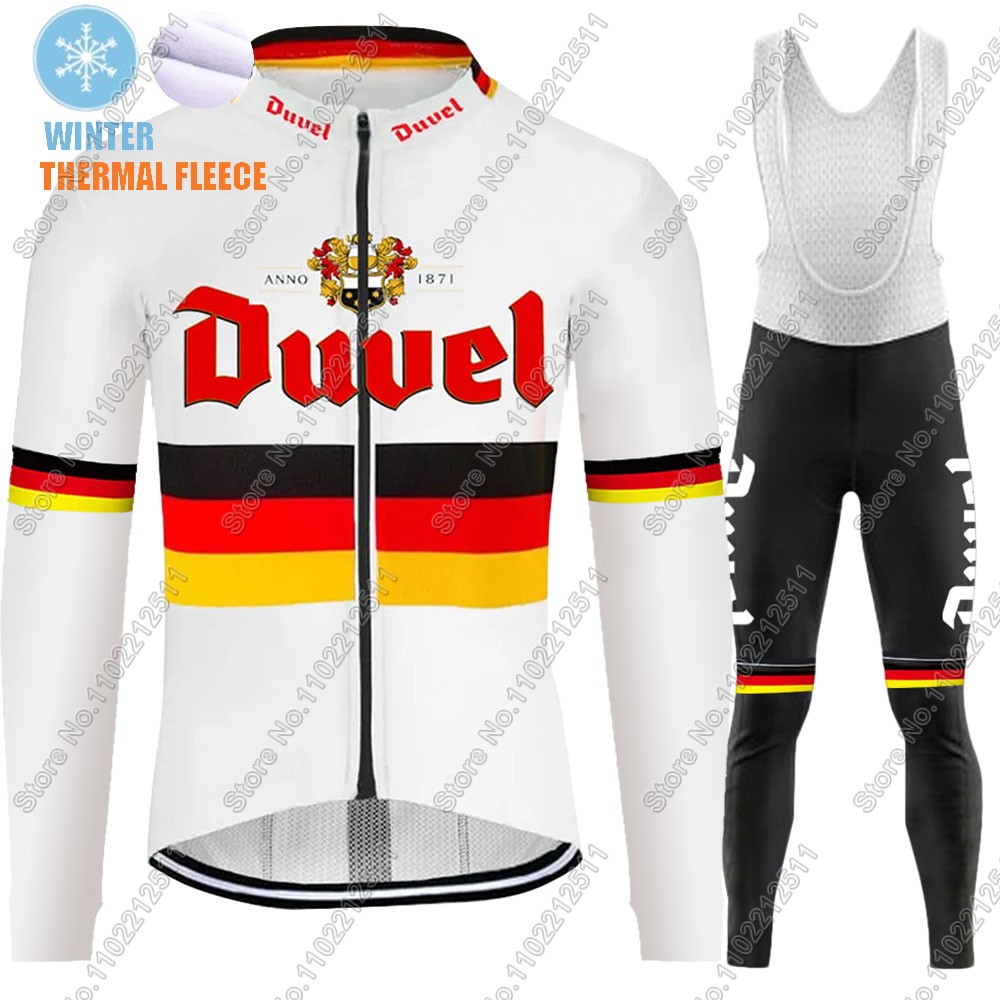 Winter Clothing Germany - Duvel-Ensemble de maillot de cyclisme pour