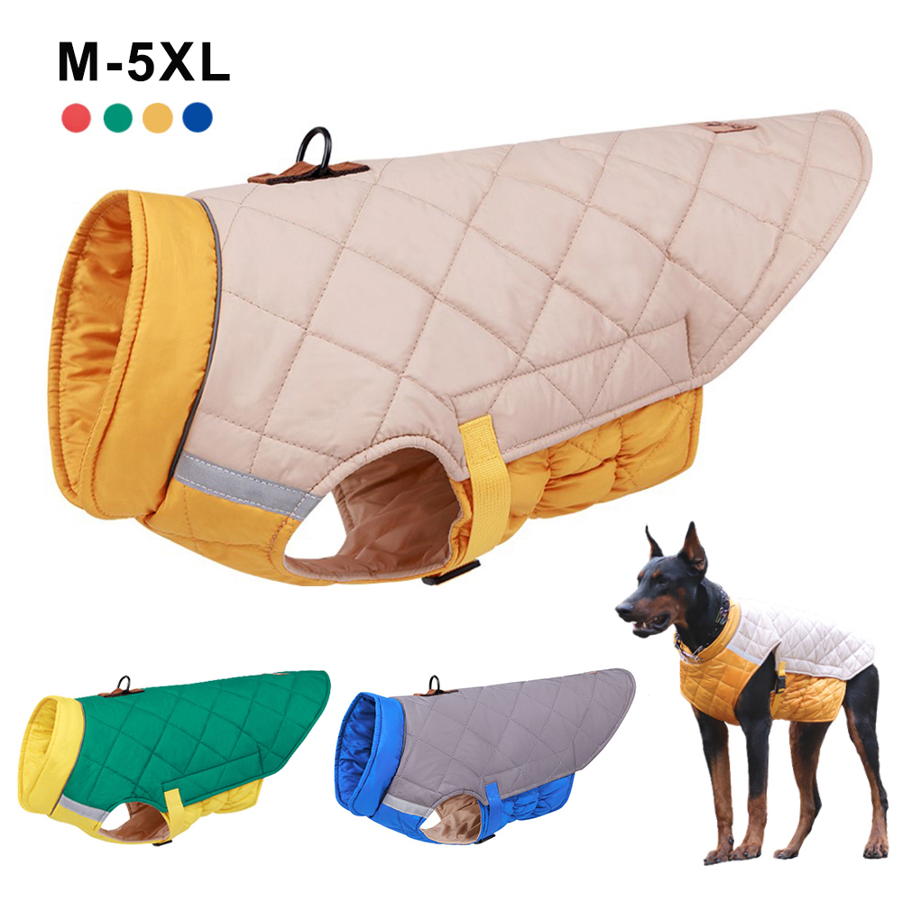 Winter Clothing In French - Vêtements pour grands chiens imperméable grand