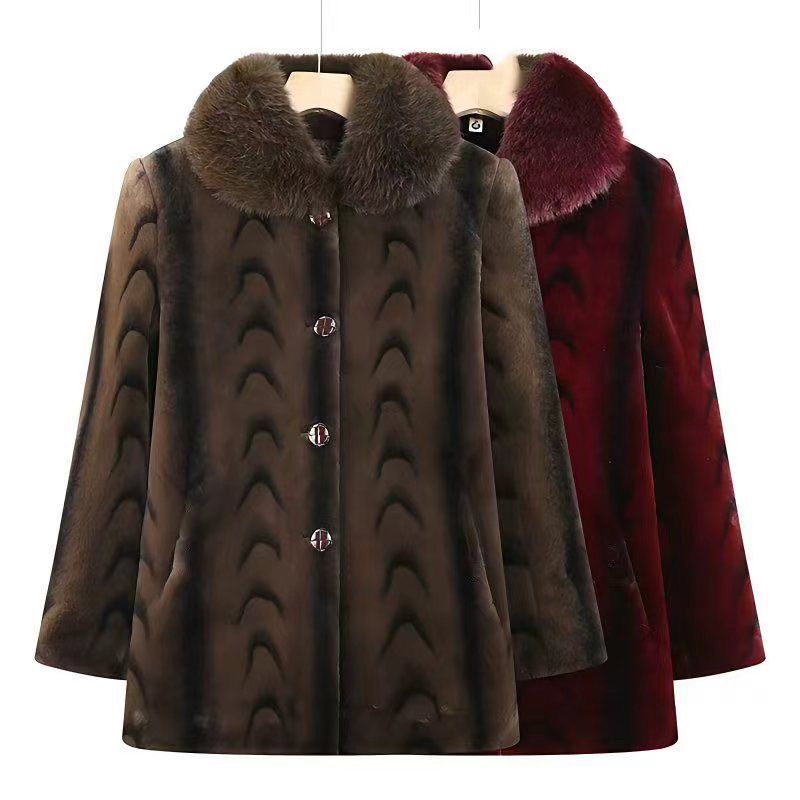 Winter Clothing Brands - Manteau d'hiver de luxe en fausse
