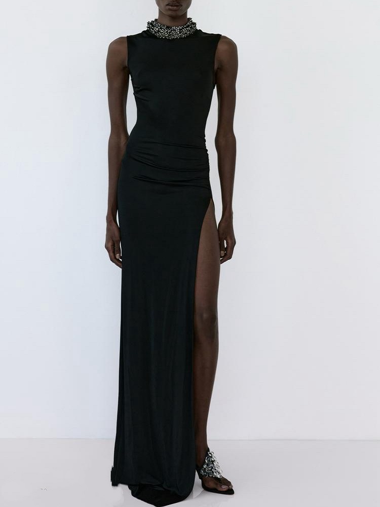 Y2K Winter Clothing - Robe de soirée pour femmes, velours,