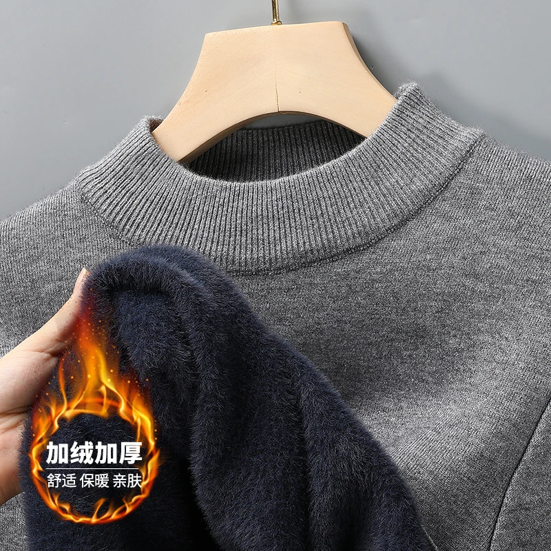 Winter Clothing Brands - Pull en tricot demi-col roulé pour