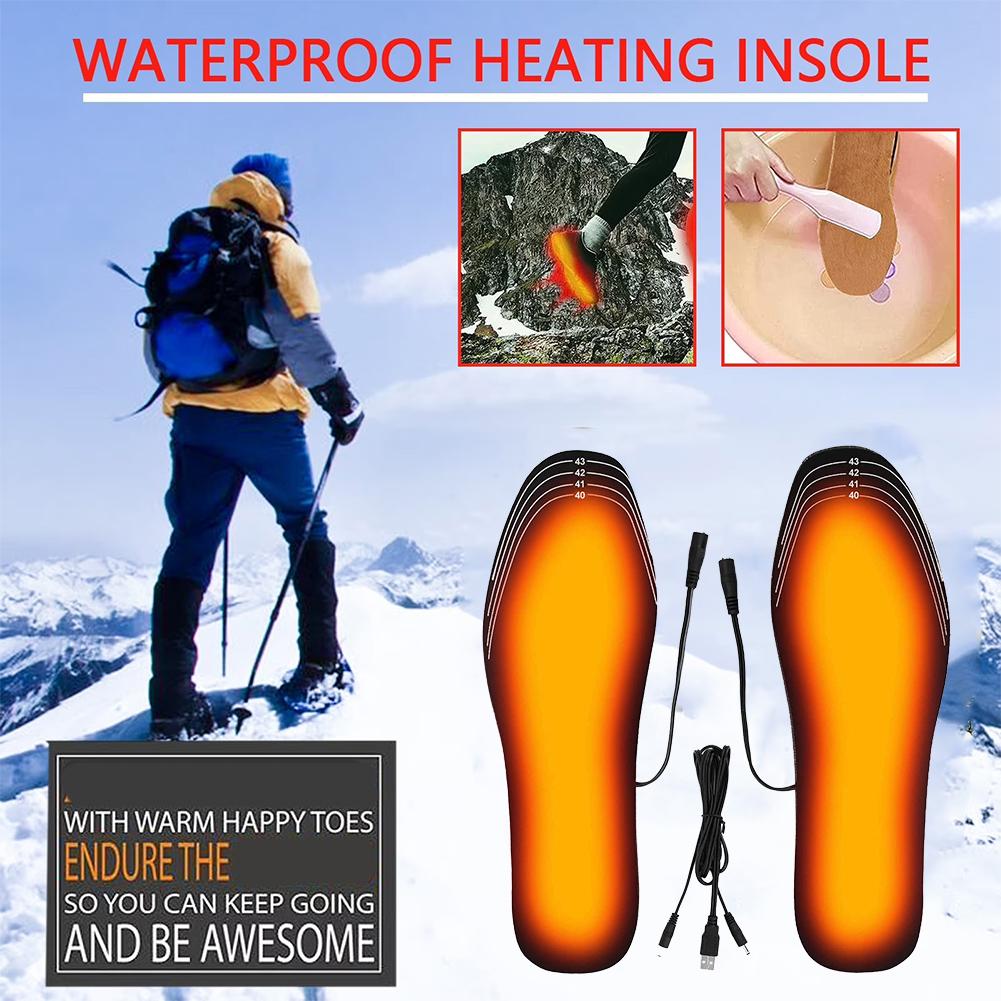Heated Insole Rechargeable - Semelles chauffantes rechargeables USB taille unisexe