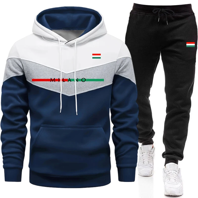 Winter Clothing Men - Survêtement de qualité pour homme, décontracté,