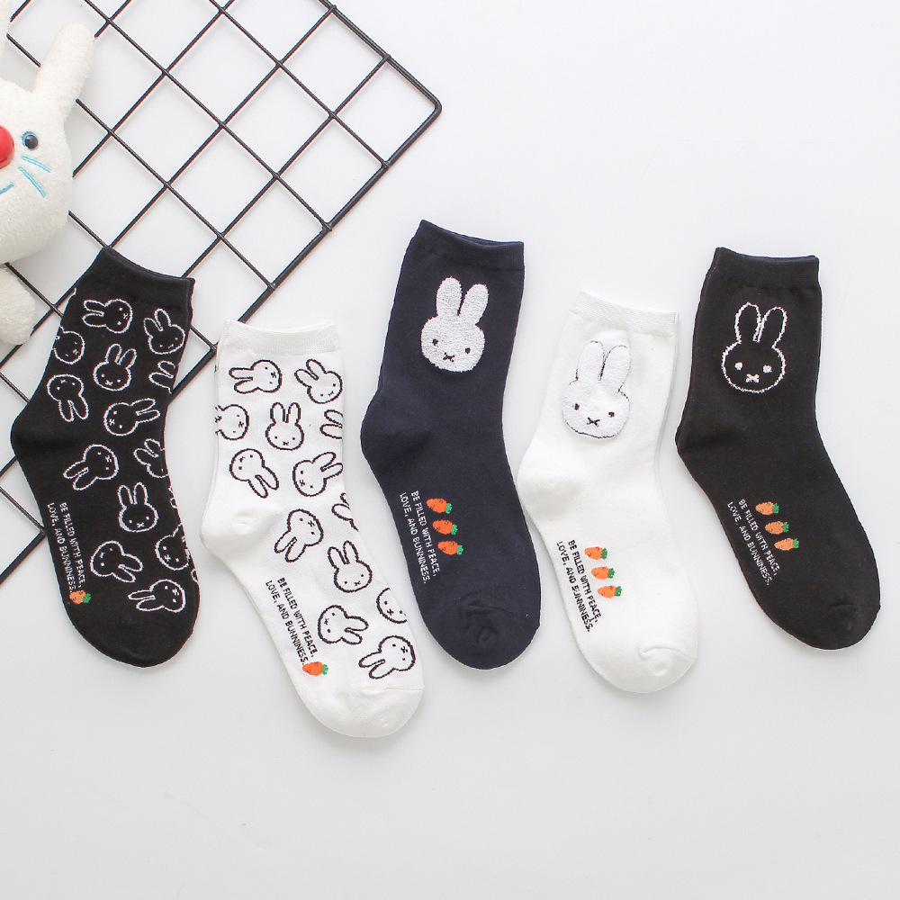 Winter Clothing Youtube - Nouvelles chaussettes décontractées Miffy pour femmes,