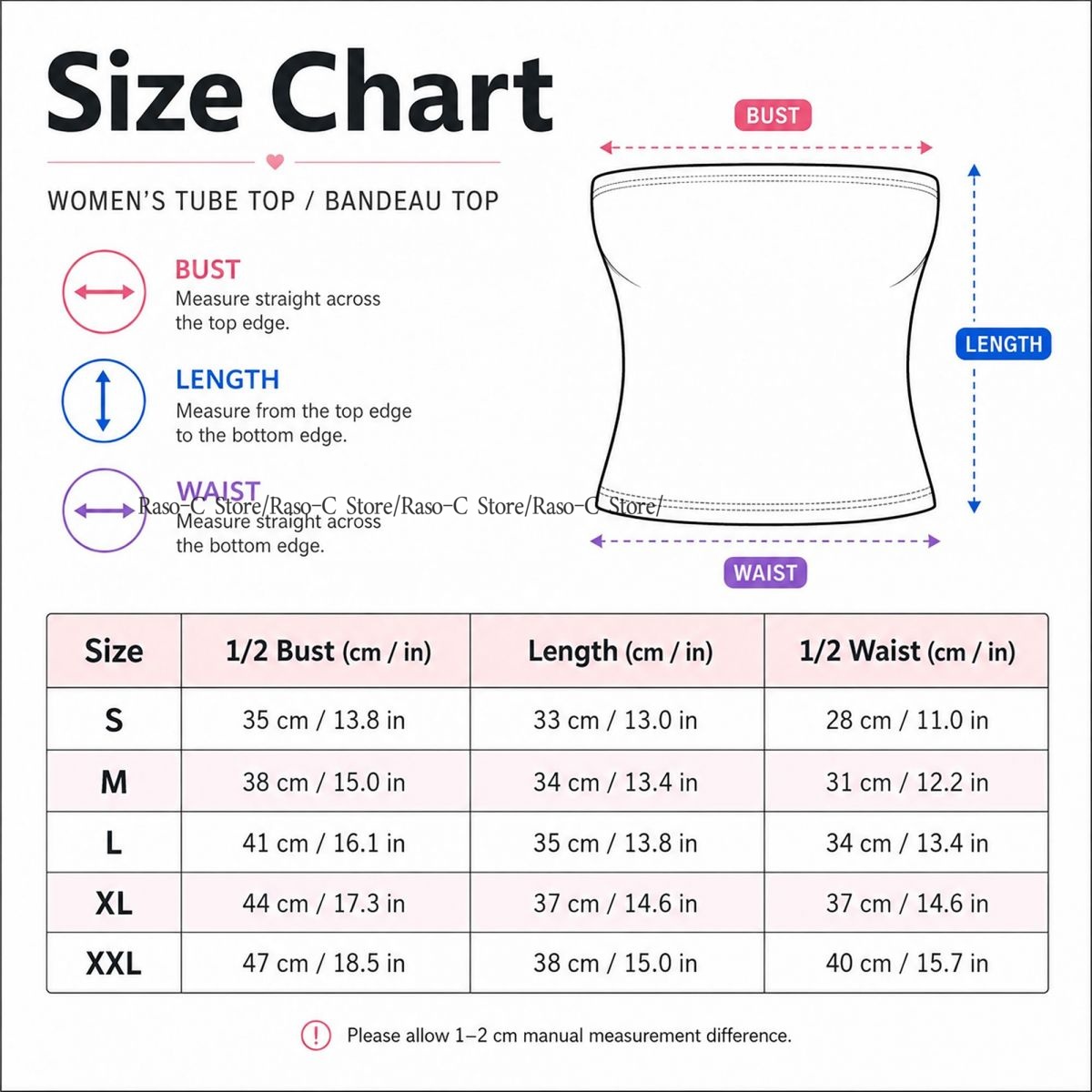 Haut tube court slim sans bret - Winter Clothing Youtube avis et prix