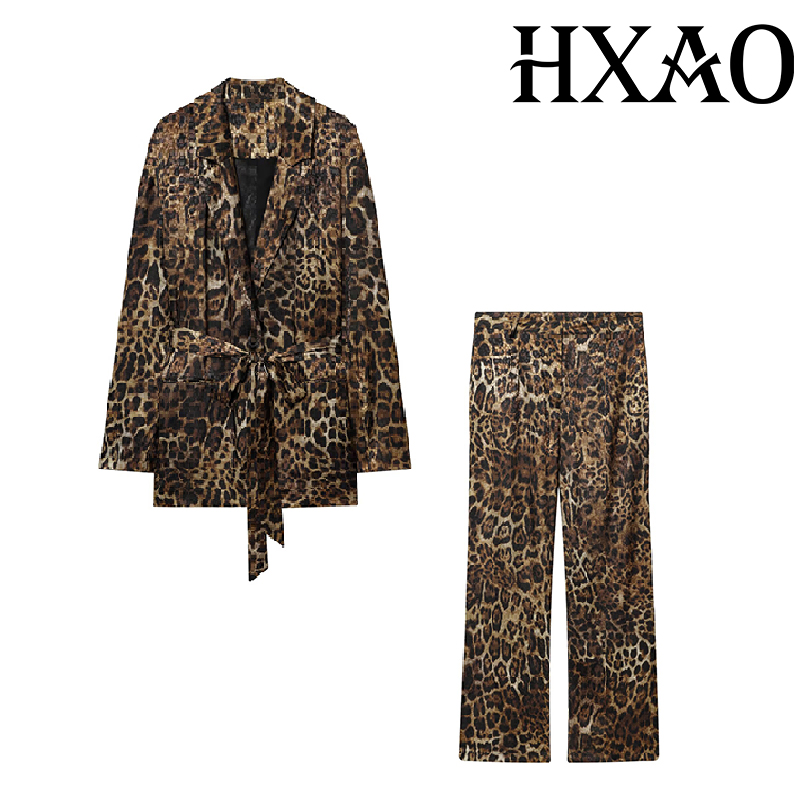 HXAO léopard pantalon ensemble - Winter Clothing Pk avis et prix