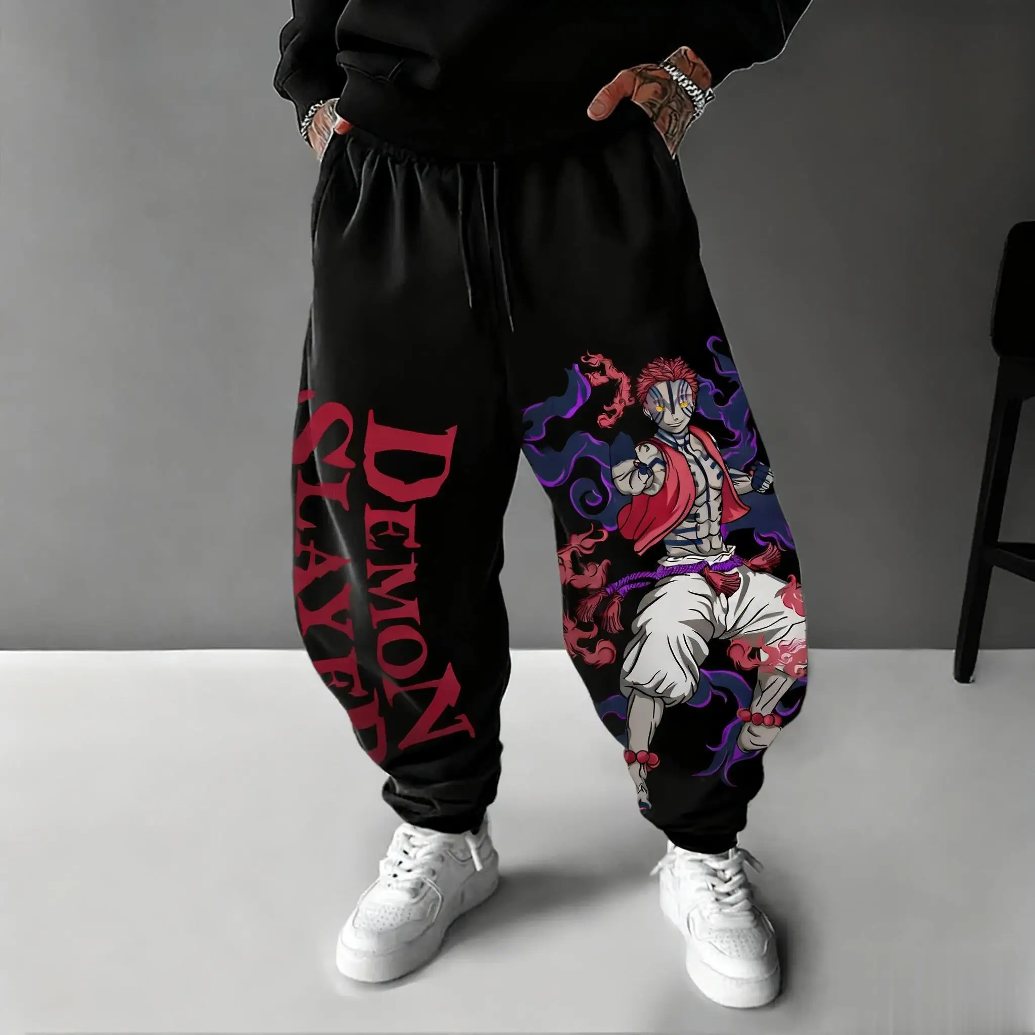 Pantalon Anime Demon Slayer Ak - Y2K Winter Clothing avis et prix