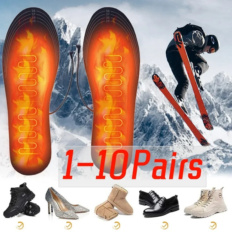 Semelles chauffantes USB, cous - Heated Insole Rechargeable avis et prix