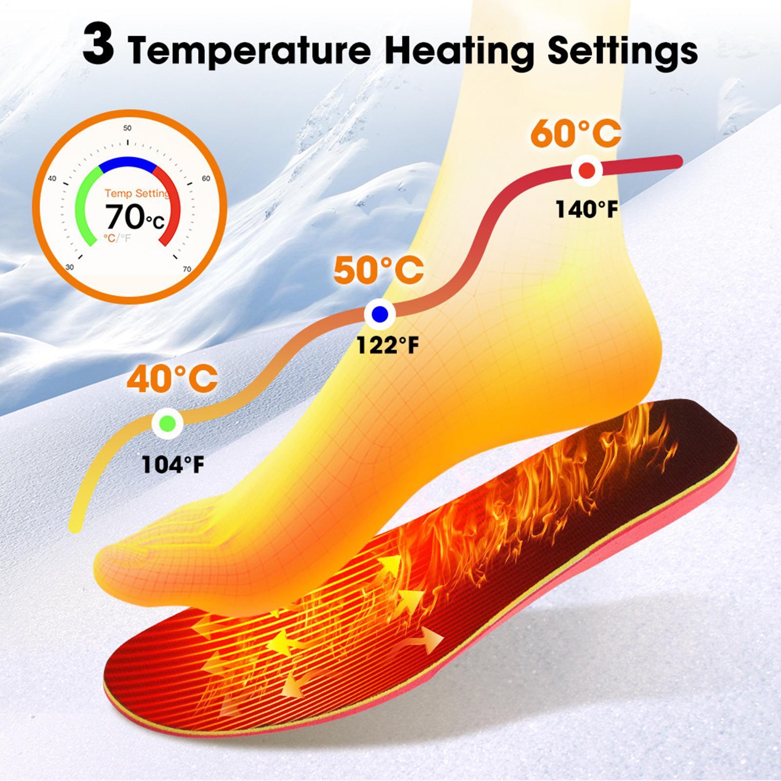 Seanker semelles chauffantes 3 - Heated Insole Rechargeable avis et prix