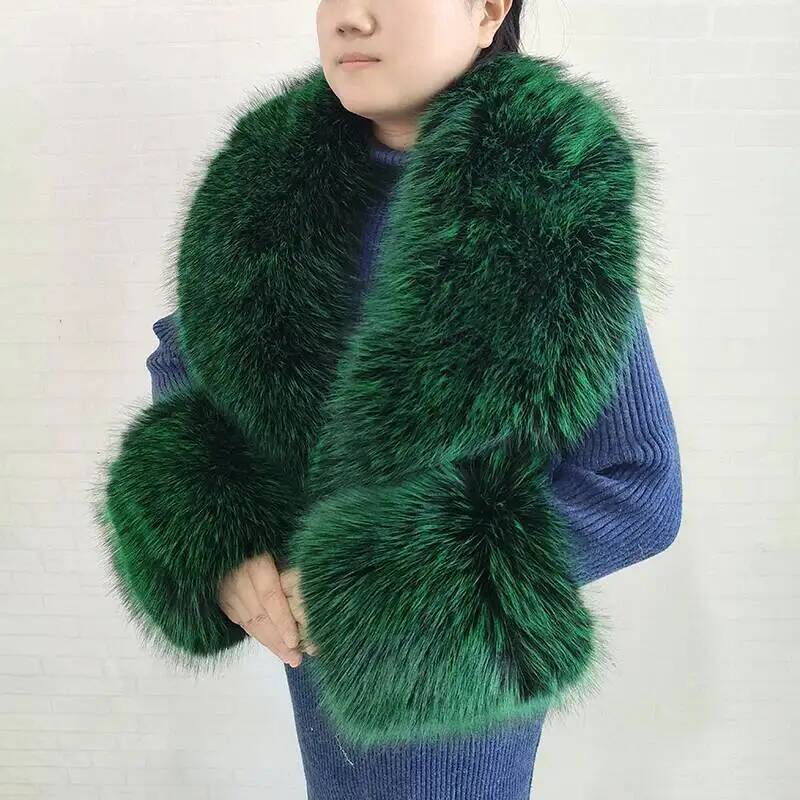 Grand foulard en fausse fourru - Winter Clothing Pk avis et prix