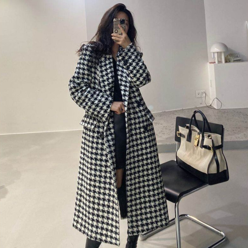 Mélange pied-de-poule pour fem - Winter Clothing In French avis et prix