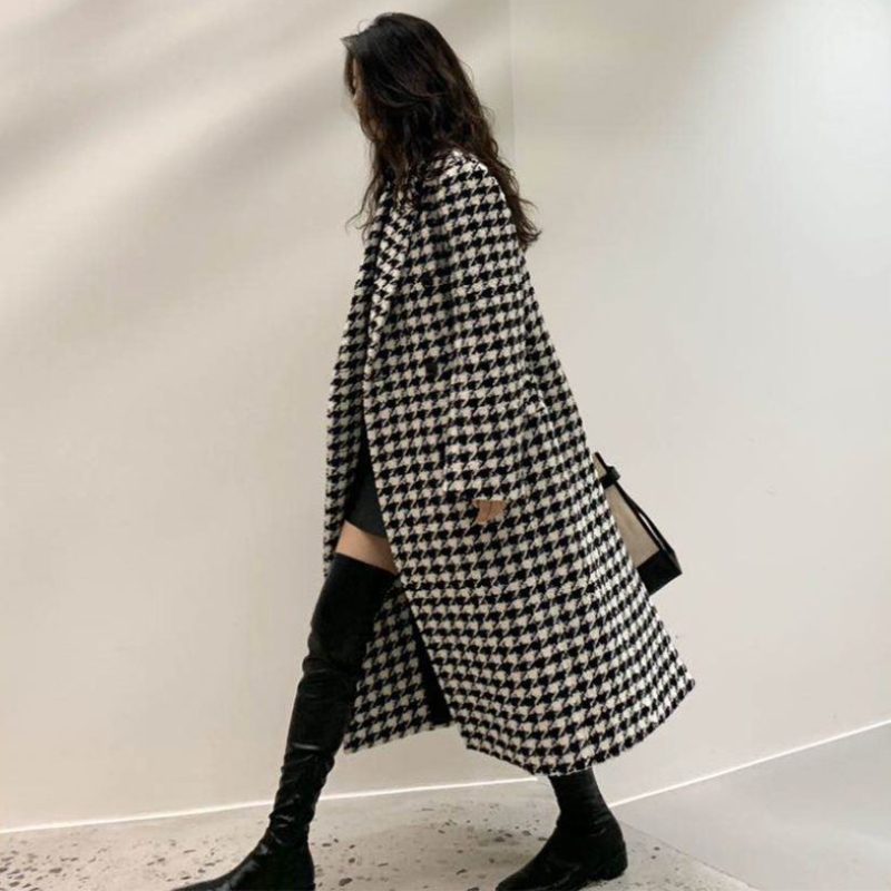 Mélange pied-de-poule pour fem - Winter Clothing In French avis et prix