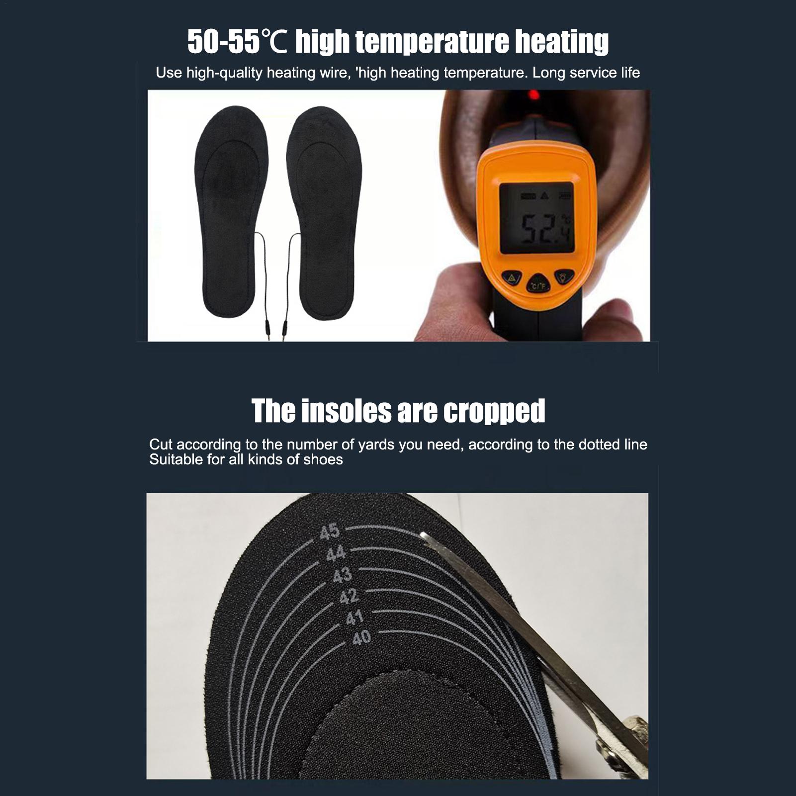 Semelles chauffantes USB, Inse - Heated Insole Rechargeable avis et prix