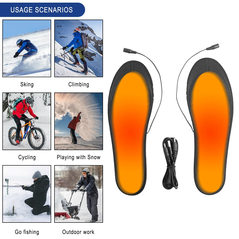 Semelles chauffantes rechargea - Heated Insole Rechargeable avis et prix