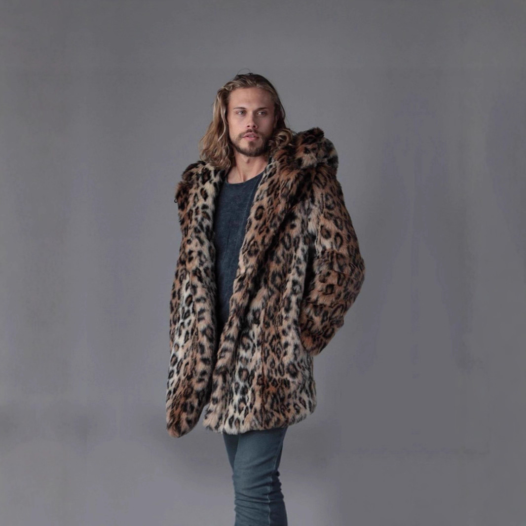 Hommes fausse fourrure veste h - Winter Clothing Pk avis et prix