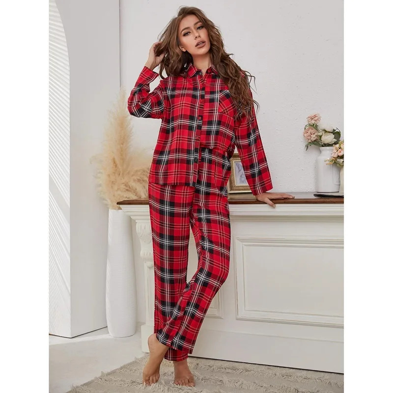 Pyjama à carreaux rouge, manch - Winter Clothing Youtube avis et prix