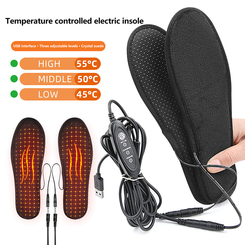 Semelles intérieures chauffant - Heated Insole Rechargeable avis et prix