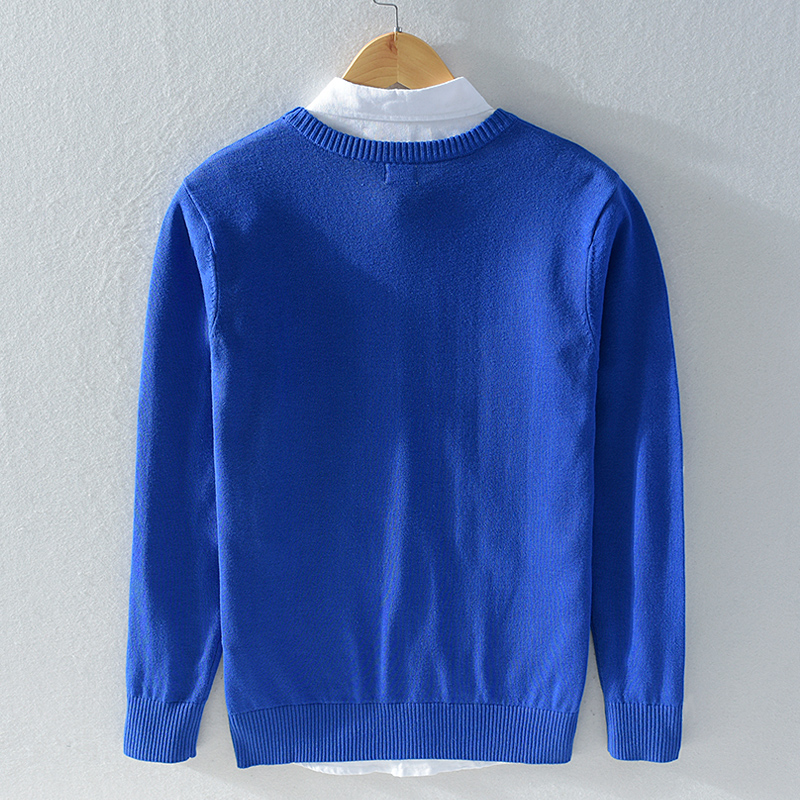 Pull à col rond en coton pour  - Winter Clothing Colors avis et prix