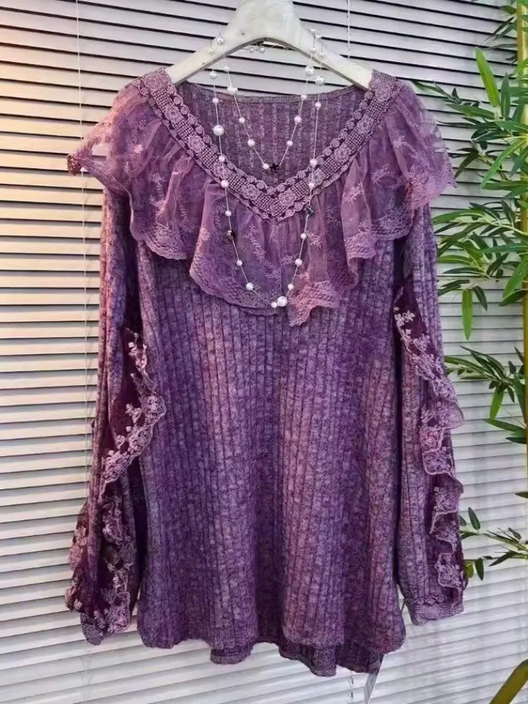 Chemise en dentelle vintage à  - Winter Clothing Colors avis et prix