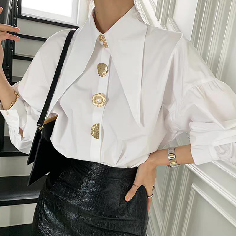 Chemises blanches élégantes en - Y2K Winter Clothing avis et prix