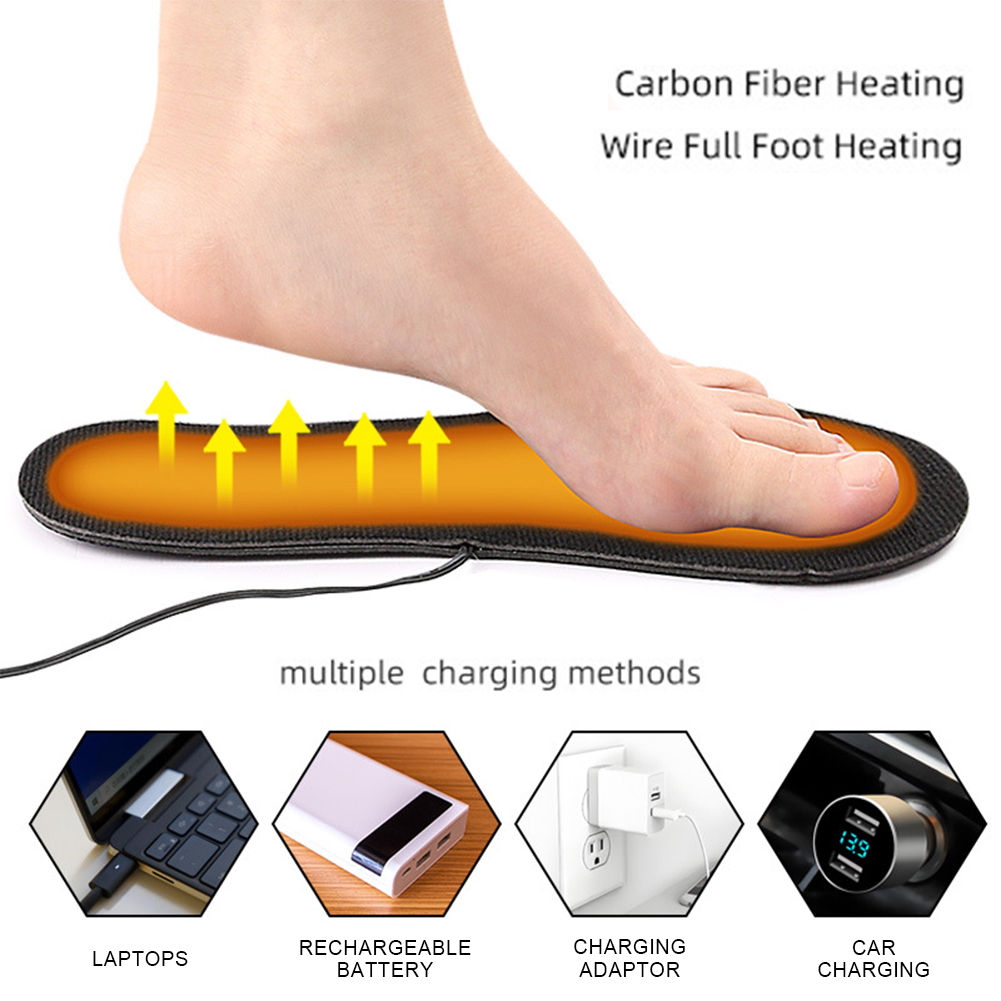 Semelles chauffantes USB, cous - Heated Insole Rechargeable avis et prix
