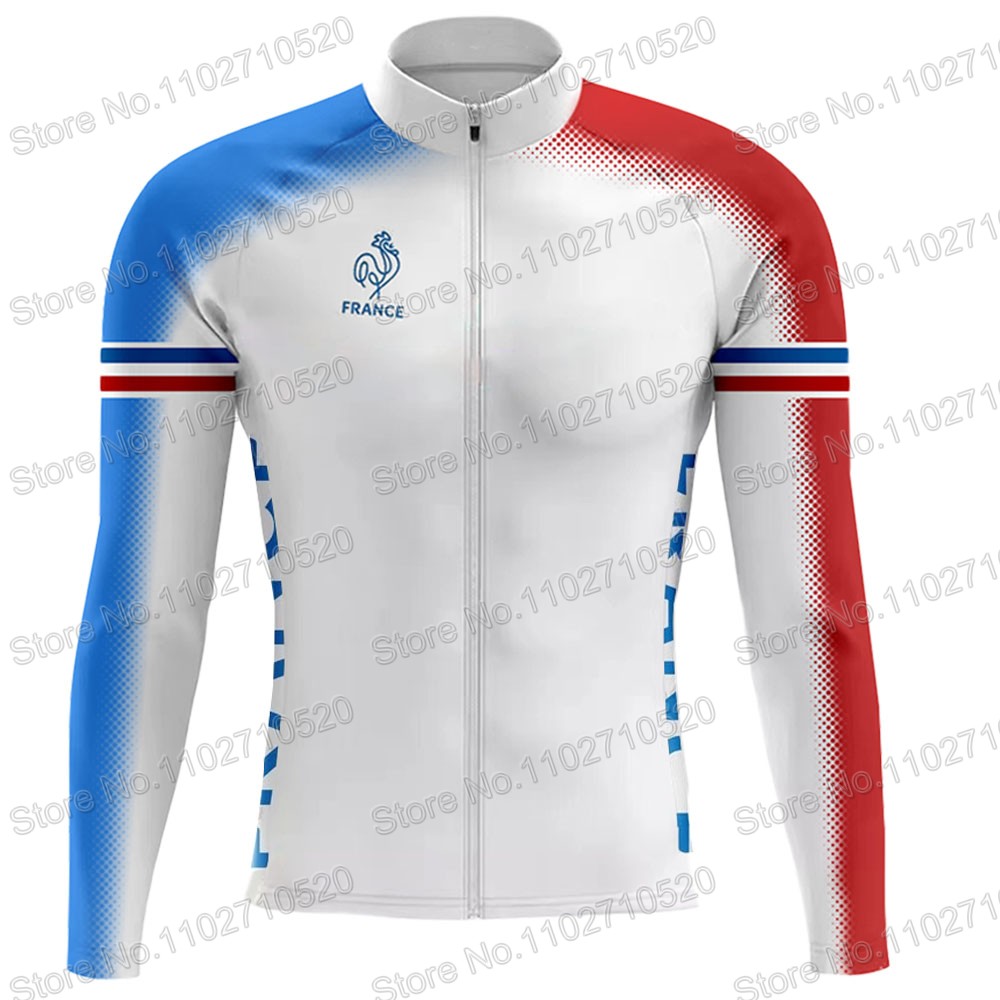 Maillot de cyclisme de l'équip - Winter Clothing In French avis et prix