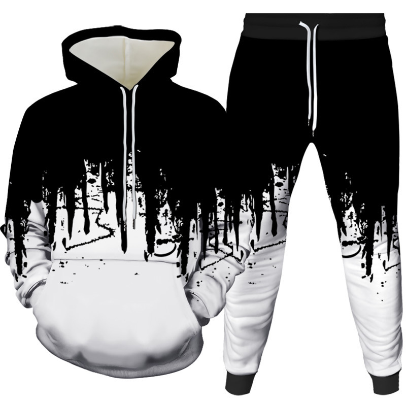 Peinture à l'encre 3D imprimé  - Winter Clothing Men avis et prix
