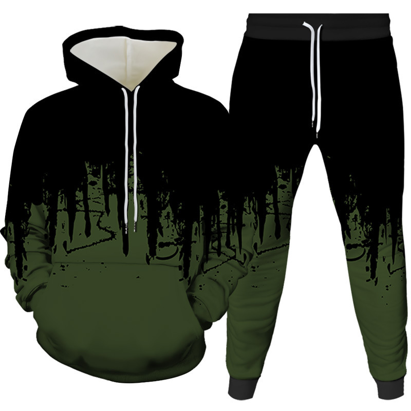 Peinture à l'encre 3D imprimé  - Winter Clothing Men avis et prix