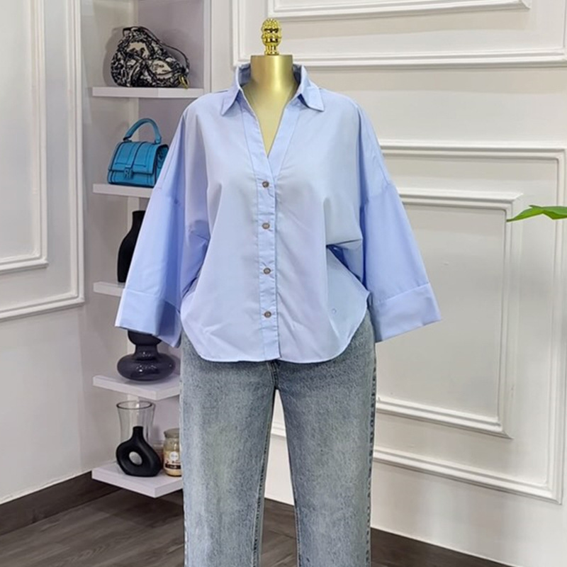 Chemisiers femmes chemise col  - Y2K Winter Clothing avis et prix