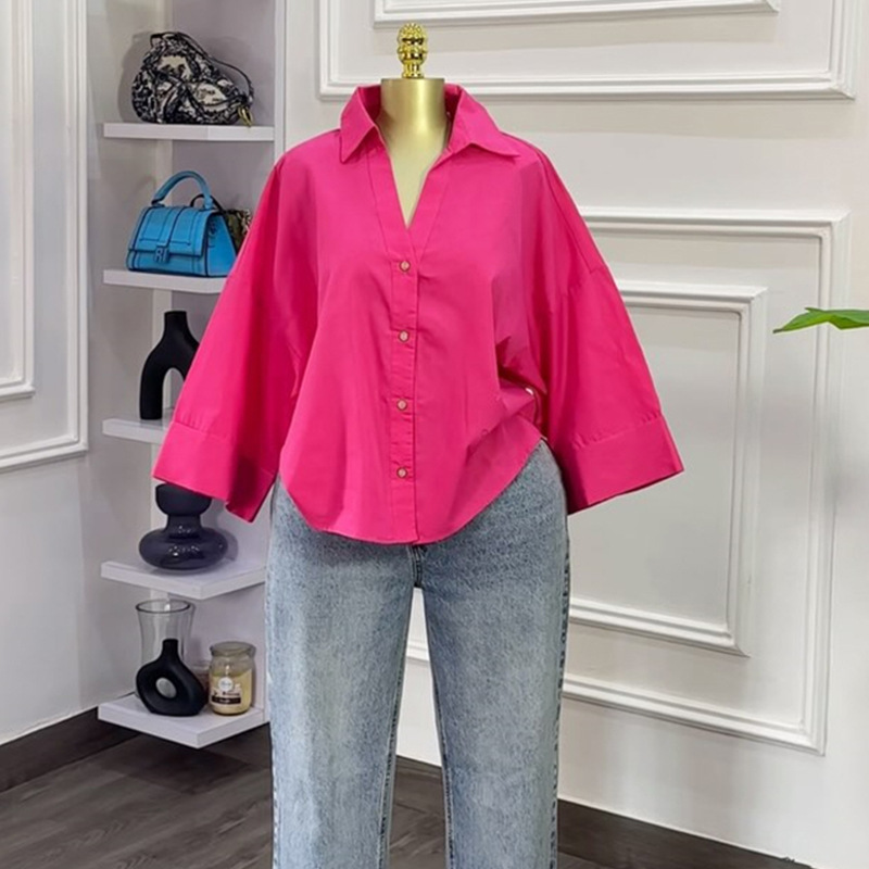 Chemisiers femmes chemise col  - Y2K Winter Clothing avis et prix