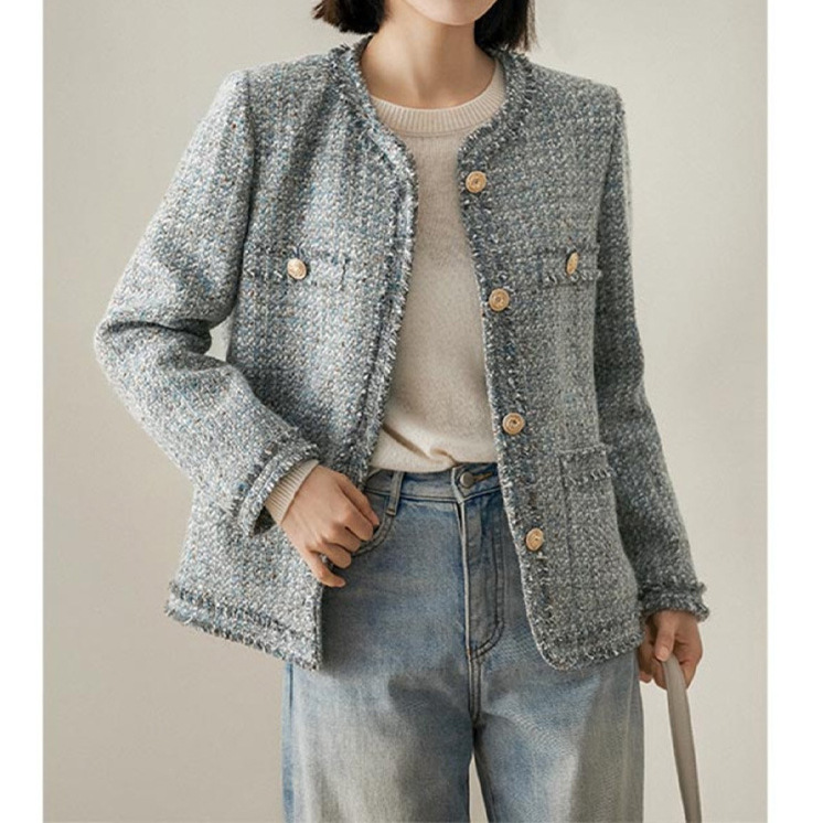 Petit manteau parfumé à frange - Winter Clothing In French avis et prix