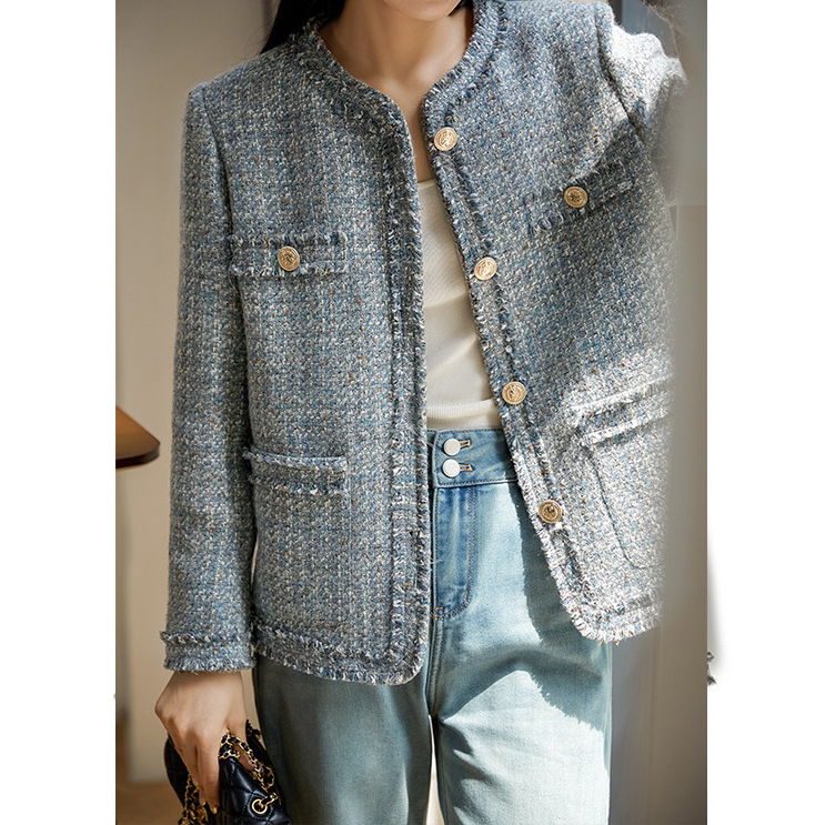 Petit manteau parfumé à frange - Winter Clothing In French avis et prix